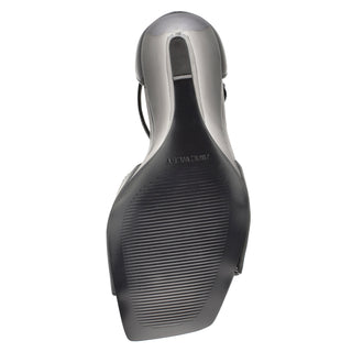 Sandalia de Tacon Corrido NINE WEST Wnhallena3  Charol piel Color Negro