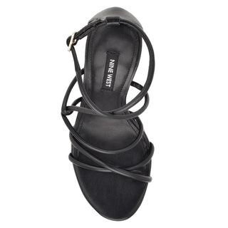 Sandalia NINE WEST Wnbesasy3  Sintetico Color Negro