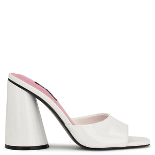 Zapato Destalonado NINE WEST Wnexcit3  Sintetico Color Blanco