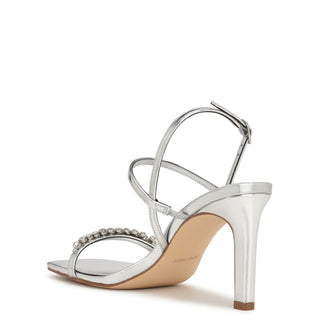 Sandalia NINE WEST Wnoreece3  Sintetico Color Metalico