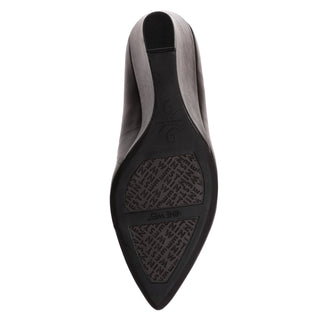 Sandalia de Tacon Corrido NINE WEST Wncal9x9  Piel Color Negro