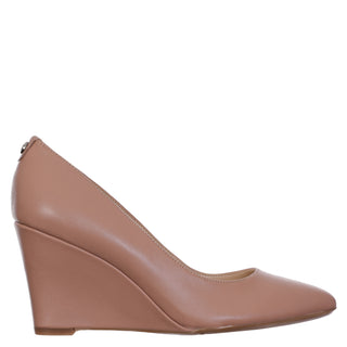 Sandalia de Tacon Corrido NINE WEST Wncal9x9  Piel Color Beige