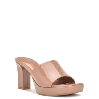 Zapato Destalonado NINE WEST Wnberil3  Charol piel Color Beige