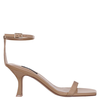 Sandalia NINE WEST Wnripe3  Charol piel Color Beige