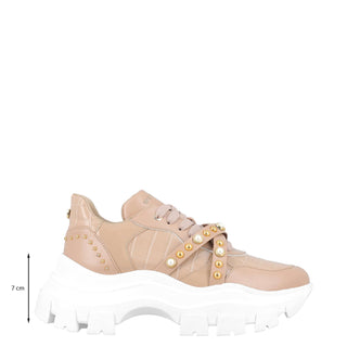 Tenis WESTIES Wealeyna2  Sintetico Color Beige