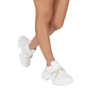 Tenis WESTIES Wealeyna2  Sintetico Color Blanco