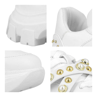 Tenis WESTIES Wealeyna2  Sintetico Color Blanco