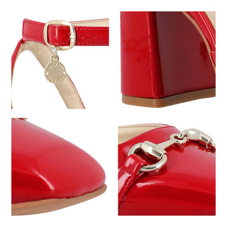 Zapatilla WESTIES Wefollett  Charol sintético Color Rojo