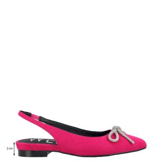 Ballerina WESTIES Wegyssat2  Gamuza textil Color Rosa