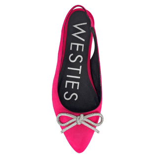 Ballerina WESTIES Wegyssat2  Gamuza textil Color Rosa