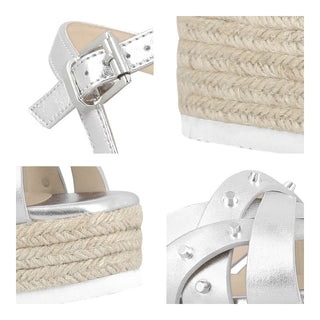 Zapatilla con Plataforma WESTIES Weherms  Sintetico Color Metalico