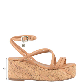 Zapatilla con Plataforma WESTIES Wekermit  Sintetico Color Cafe