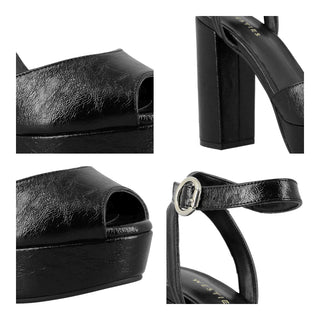 Sandalia WESTIES Wequeens14  Sintetico Color Negro