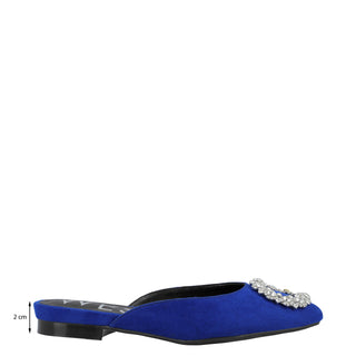 Zapato Destalonado WESTIES Wevarut2  Gamuza textil Color Azul