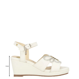 Zapatilla con Plataforma NINE WEST Nwlekef  Sintetico Color Blanco