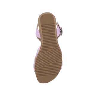 Sandalia de Tacon Corrido NINE WEST Nwmalek  Sintetico Color Morado