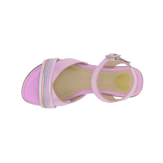 Sandalia de Tacon Corrido NINE WEST Nwmalek  Sintetico Color Morado