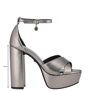 Sandalia WESTIES Weaudron  Sintetico Color Metalico