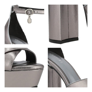 Sandalia WESTIES Weaudron  Sintetico Color Metalico
