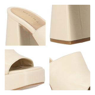 Zapato Destalonado WESTIES Webelial  Sintetico Color Blanco