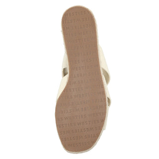 Zapatilla con Plataforma WESTIES Wecanopus  Textil Color Beige