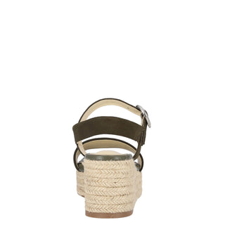 Zapatilla con Plataforma WESTIES Wedarelle  Gamuza Color Verde