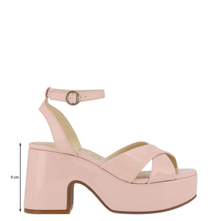 Zapatilla con Plataforma WESTIES Wekaili  Charol sintético Color Beige