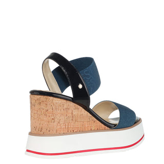 Zapatilla con Plataforma WESTIES Wesaeb  Textil Color Azul