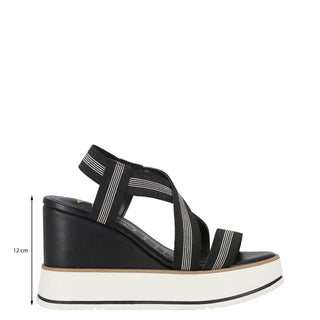 Zapatilla con Plataforma WESTIES Wewilfred  Textil Color Negro
