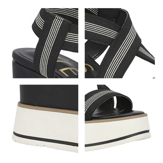 Zapatilla con Plataforma WESTIES Wewilfred  Textil Color Negro