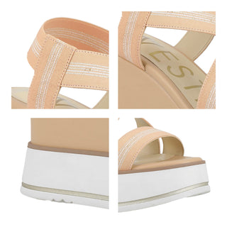 Zapatilla con Plataforma WESTIES Wewilfred  Textil Color Beige