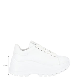 Tenis WESTIES Wekentuky10  Sintetico Color Blanco