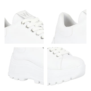 Tenis WESTIES Wekentuky10  Sintetico Color Blanco