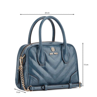 Bolsa de Mano NINE WEST Ngt128076  Sintetico Color Azul