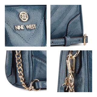 Bolsa de Mano NINE WEST Ngt128076  Sintetico Color Azul