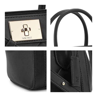 Bolsa de Mano NINE WEST Ngn131405  Charol piel Color Negro