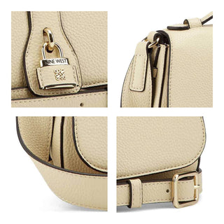 Bolsa Crossbody NINE WEST Ngv130821  Charol piel Color Beige