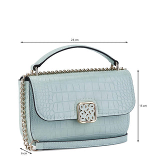Bolsa Crossbody NINE WEST Ngc131221  Sintetico Color Verde
