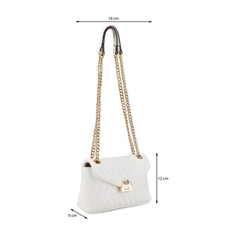 Bolsa Crossbody NINE WEST Ngq130478  Sintetico Color Blanco