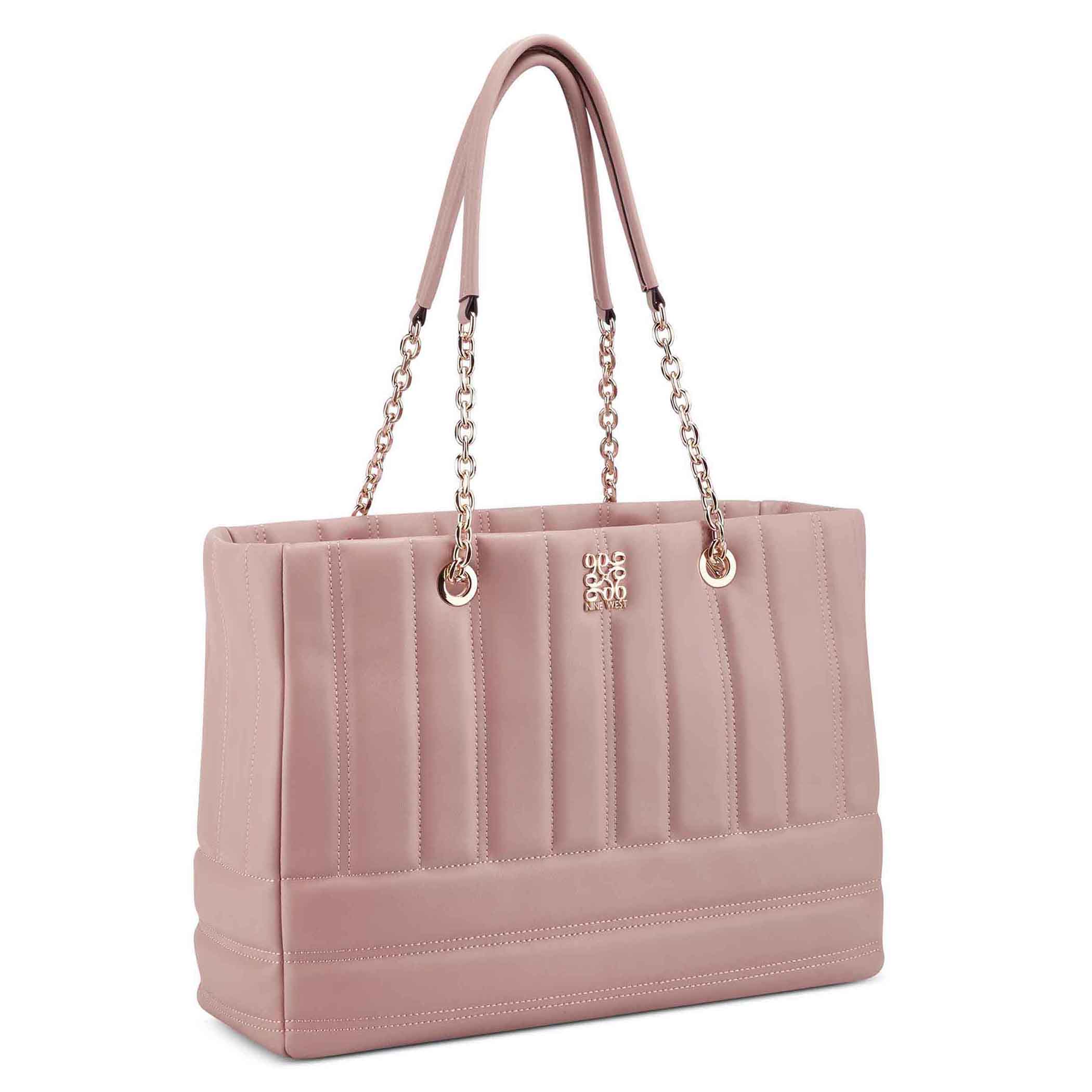 Nine west pink tote bag 2025