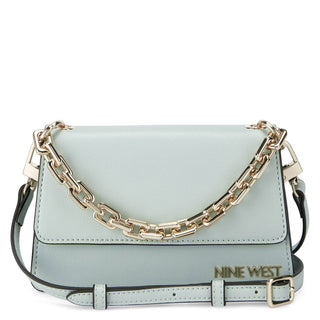 Bolsa Crossbody NINE WEST Ngb131378  Charol piel Color Verde
