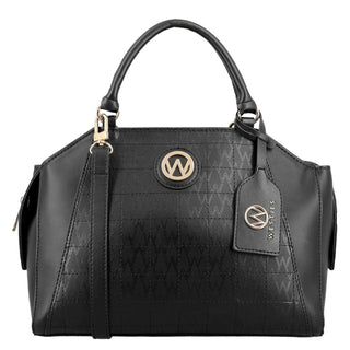 Bolsa de Mano WESTIES Hbdosot2we  Sintetico mo Color Negro