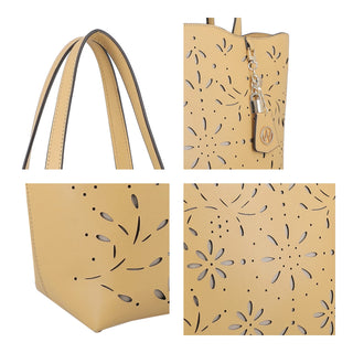 Bolsa Tote WESTIES Hbharlett2we  Sintetico Color Amarillo