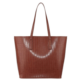 Bolsa Tote WESTIES Hbhispiwe  Sintetico Color Cafe