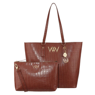 Bolsa Tote WESTIES Hbhispiwe  Sintetico Color Cafe