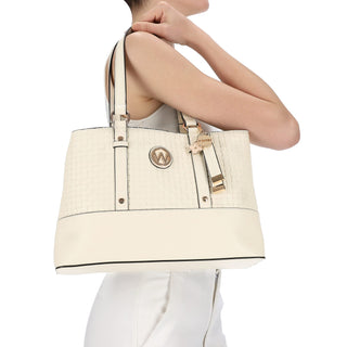 Bolsa de Mano WESTIES Hbignacia4we  Sintetico Color Blanco