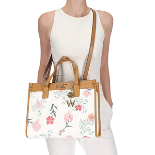 Bolsa Tote WESTIES Hbkeelianiwe  Sintetico Color Multicolor