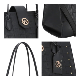 Bolsa Tote WESTIES Hblansberg4we  Sintetico mo Color Negro
