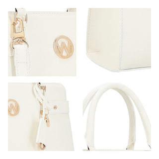 Bolsa de Mano WESTIES Hbreptiale2we  Sintetico Color Blanco