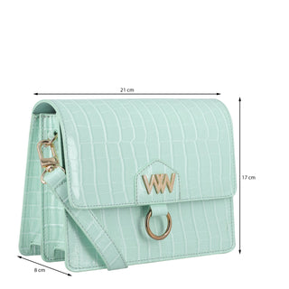 Bolsa Crossbody WESTIES Hbubikwe  Sintetico Color Verde